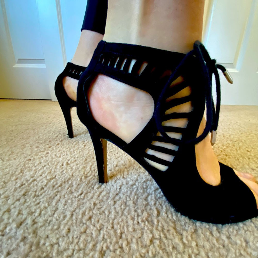 Black heels